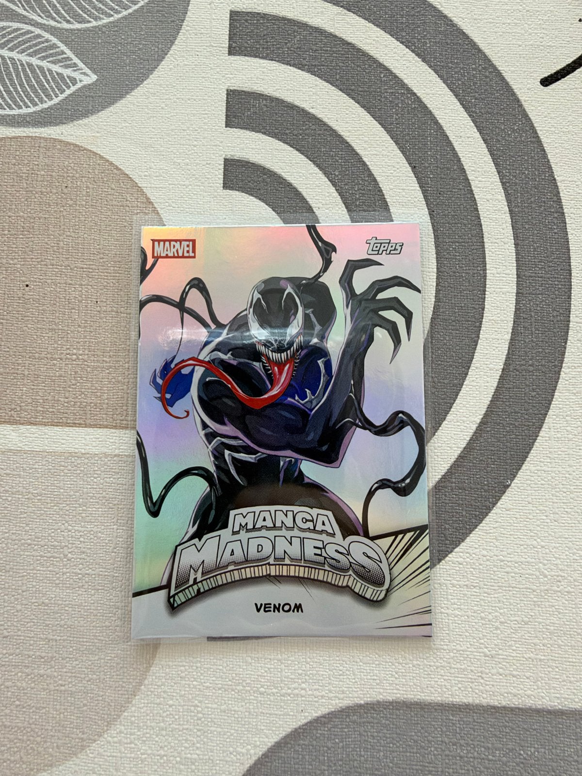 Topps Marvel Neon 2026 Venom Manga Madness Insert, Ophalen of Verzenden, Superheld, Nieuw, Plaatje, Poster of Sticker