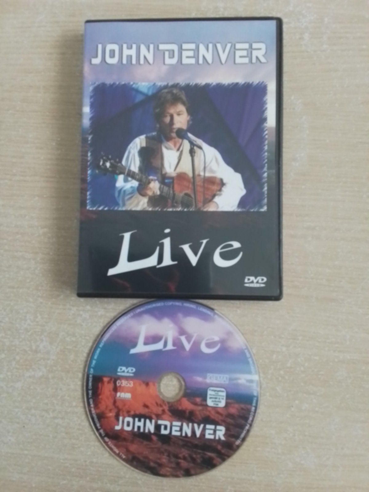 Muziek John Denver Live dvd, Alle leeftijden, Ophalen of Verzenden