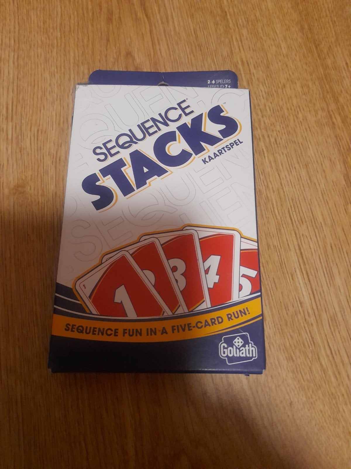 sequence stacks, Drie of vier spelers, Ophalen of Verzenden, Zo goed als nieuw, Goliath