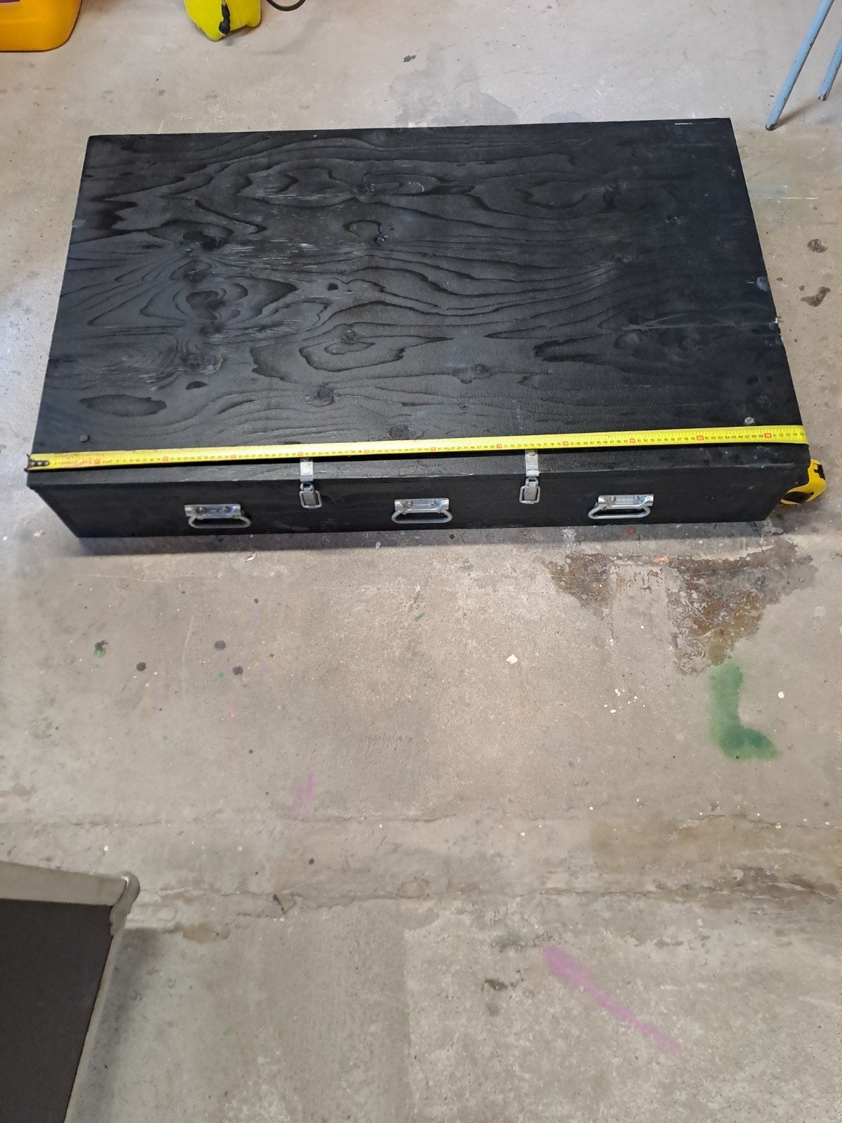 Grote Flightcase op wielen selfmade - 116x72x19 cm, Muziek en Instrumenten, Ophalen, Gebruikt, Overige instrumenten, Flightcase