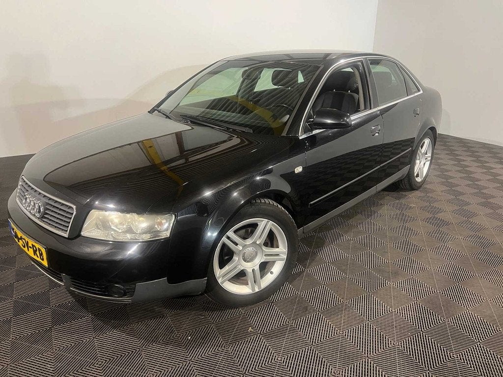 Audi A4 Limousine 1.9 TDI Exclusive, 50-SV-RB, Auto's, Audi, Gebruikt, A4, Zwart, Bedrijf