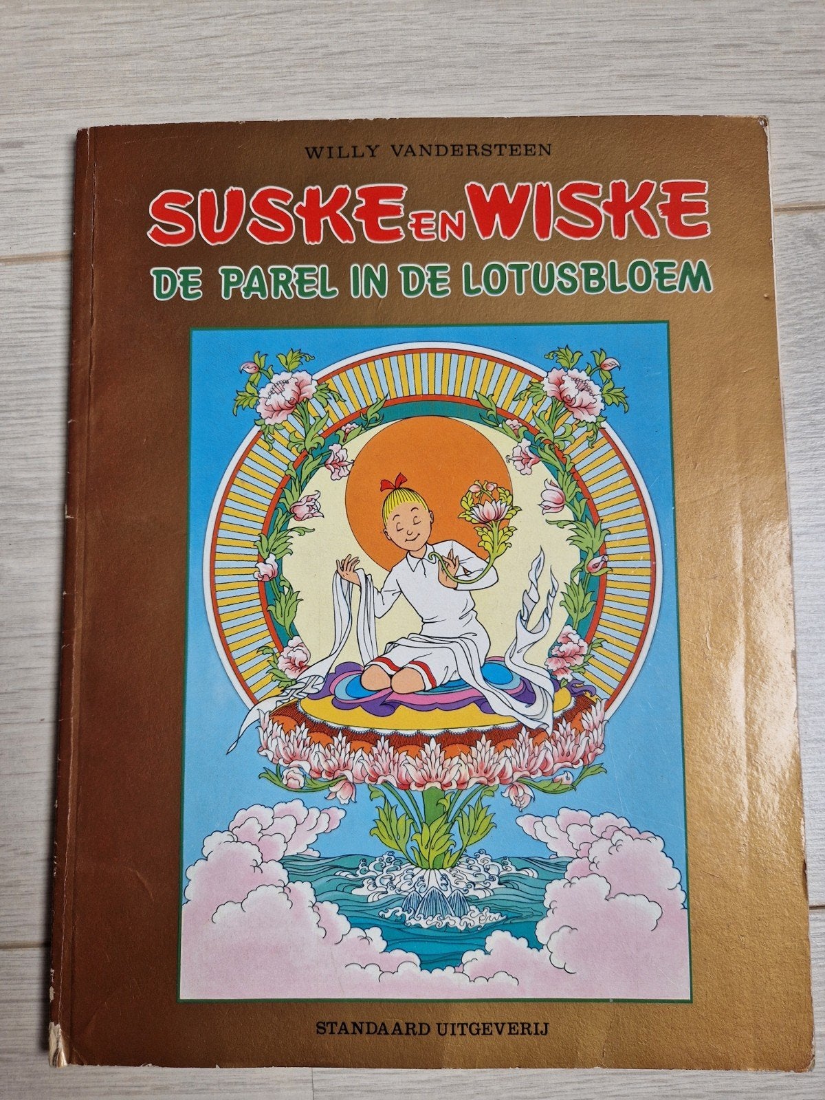 1987 de parel in de lotusbloem suske en wiske gouden editie, Ophalen of Verzenden