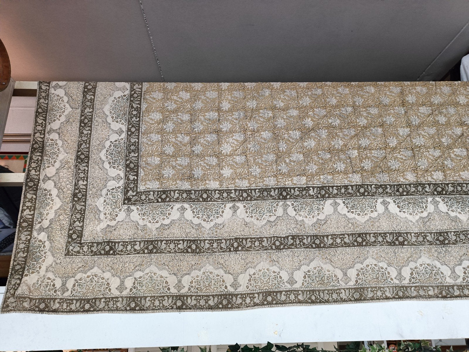 sprei/quilt. India. Groot formaat., Ophalen of Verzenden