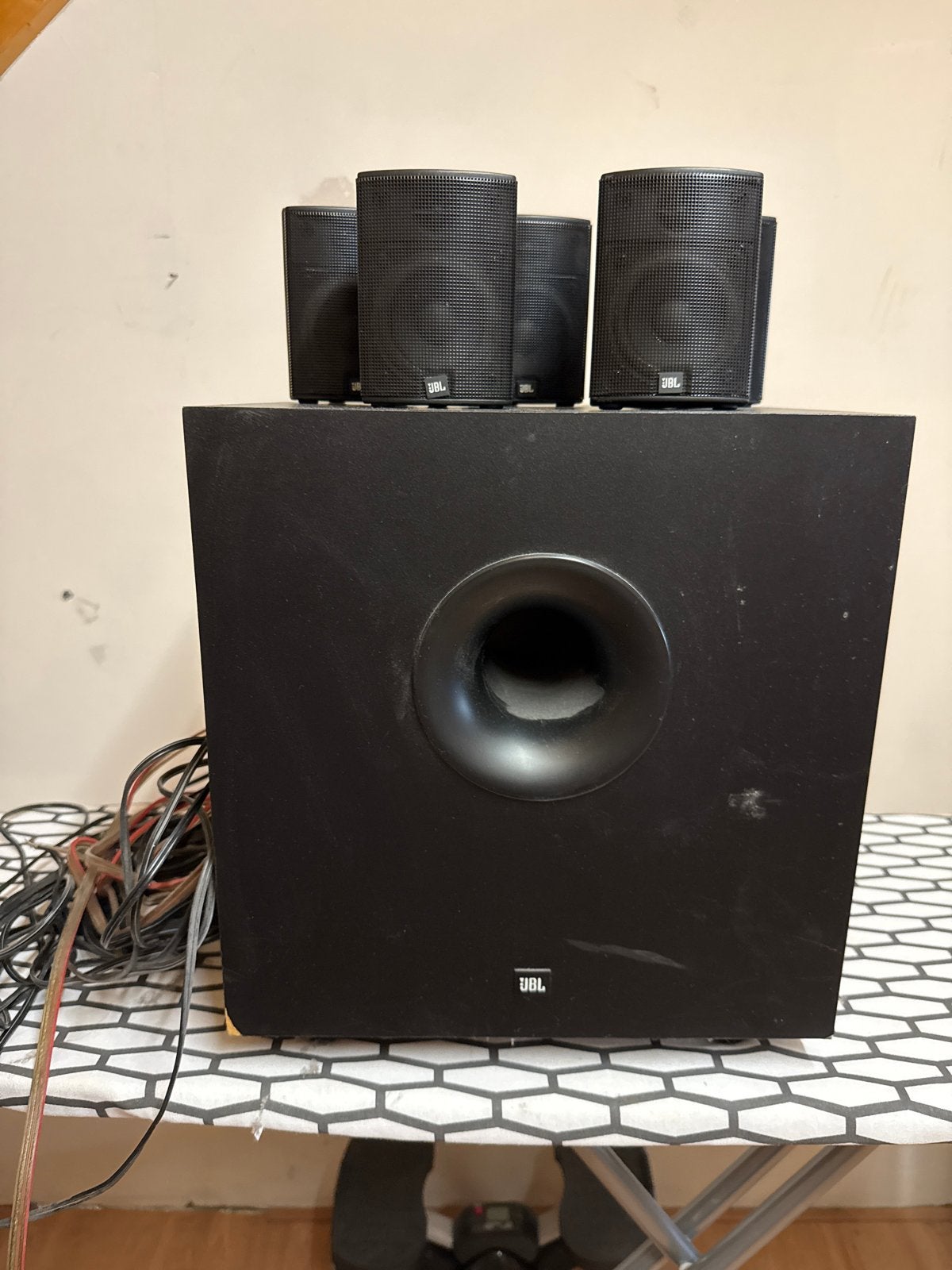 JBL SCS 75 Home Cinema Luidsprekersysteem 5.1, Gebruikt, 70 watt of meer, 5.1-systeem, Overige spelers