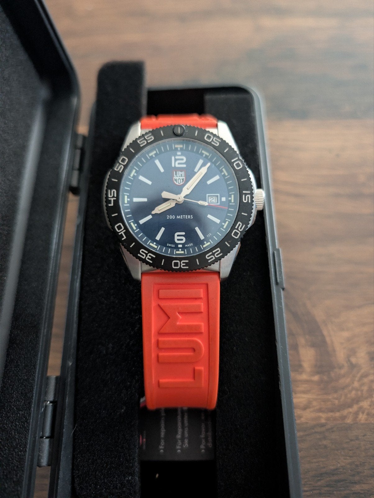 Luminox Pacific Diver XS.3123.RF + extra band, Overige merken, Staal, Polshorloge, Kunststof