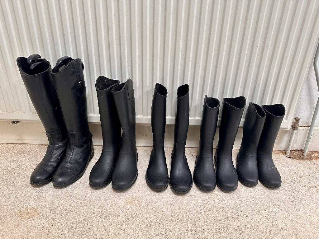 Paardrijlaarzen div maten van 32 t/m 36, Dieren en Toebehoren, Paardrijkleding, Gebruikt, Kinderen, Dressuur, Ophalen of Verzenden