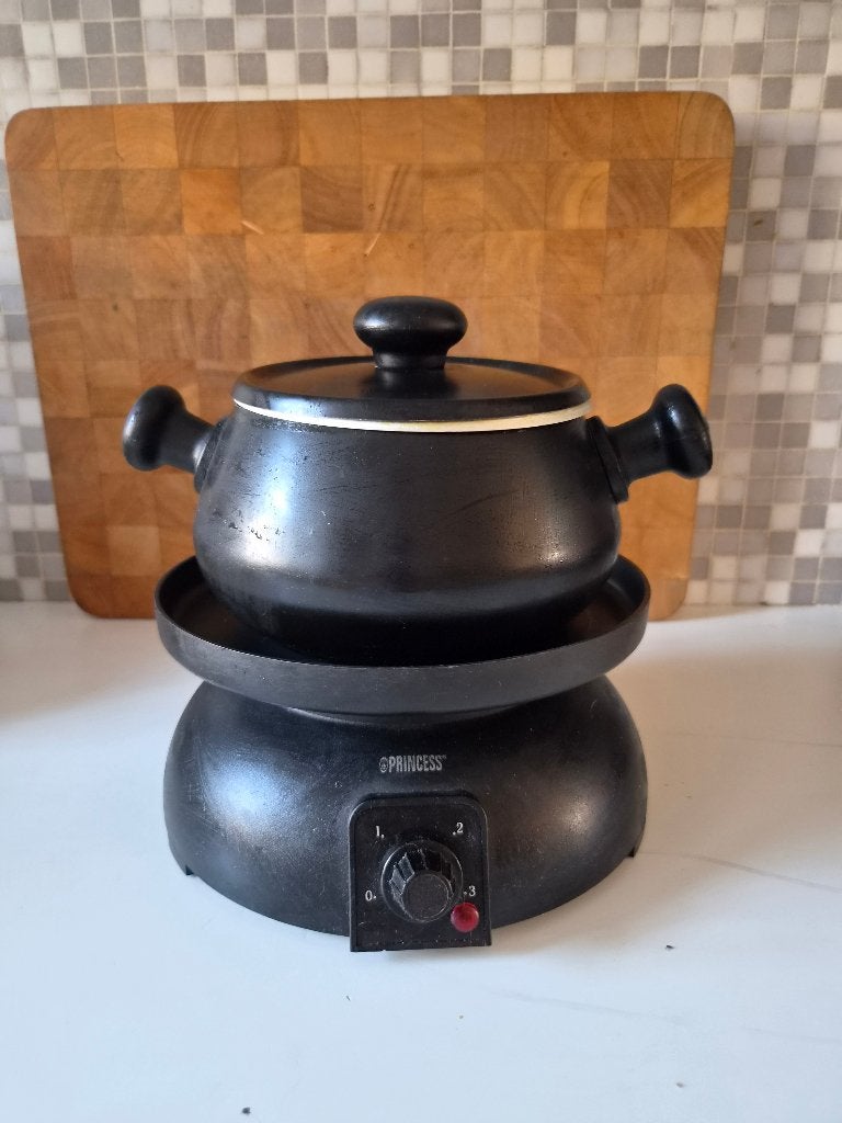 Fonduepan, Witgoed en Apparatuur, Ophalen, Gebruikt, Elektrisch, Fonduepan