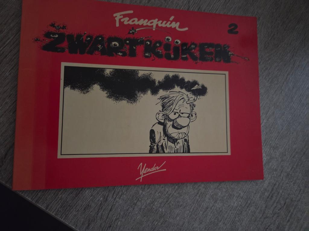 Franquin Zwartkijken 2 - Stripboek, Eén stripboek, Ophalen of Verzenden, Gelezen, Franquin