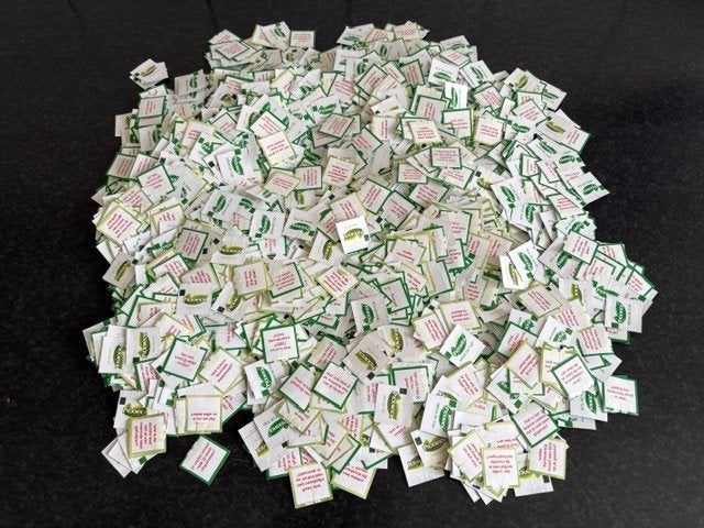 3500 Pickwick theelabels, Ophalen of Verzenden, Label