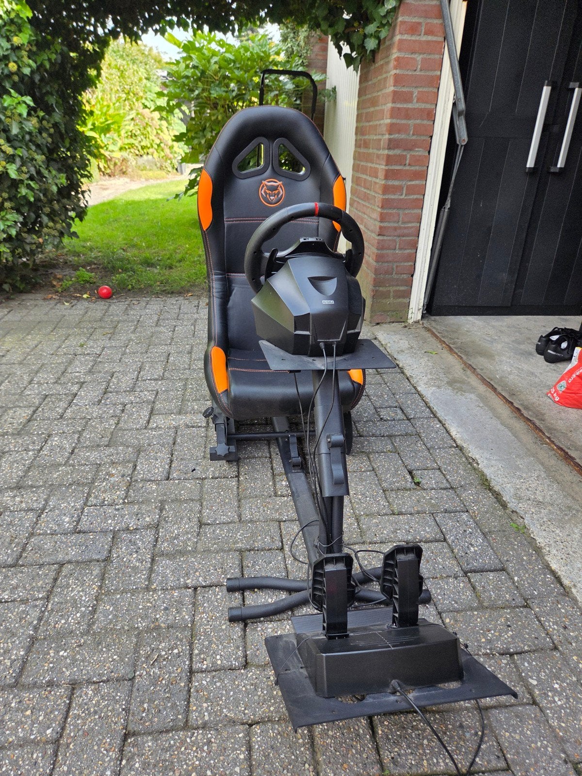 racestuur en stoel, Spelcomputers en Games, Ophalen of Verzenden, Zo goed als nieuw, Playseat of Racestoel, PlayStation 4