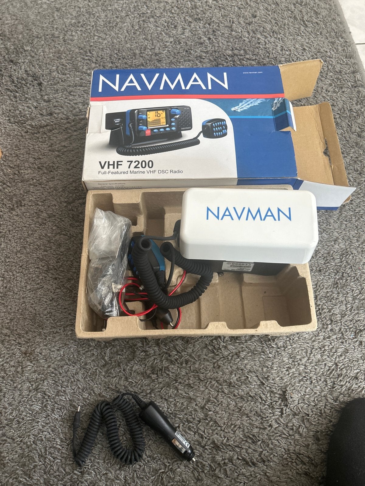 Navman VHF 7200 Marifoon - Zo goed als nieuw, Ophalen, Zo goed als nieuw, Overige typen