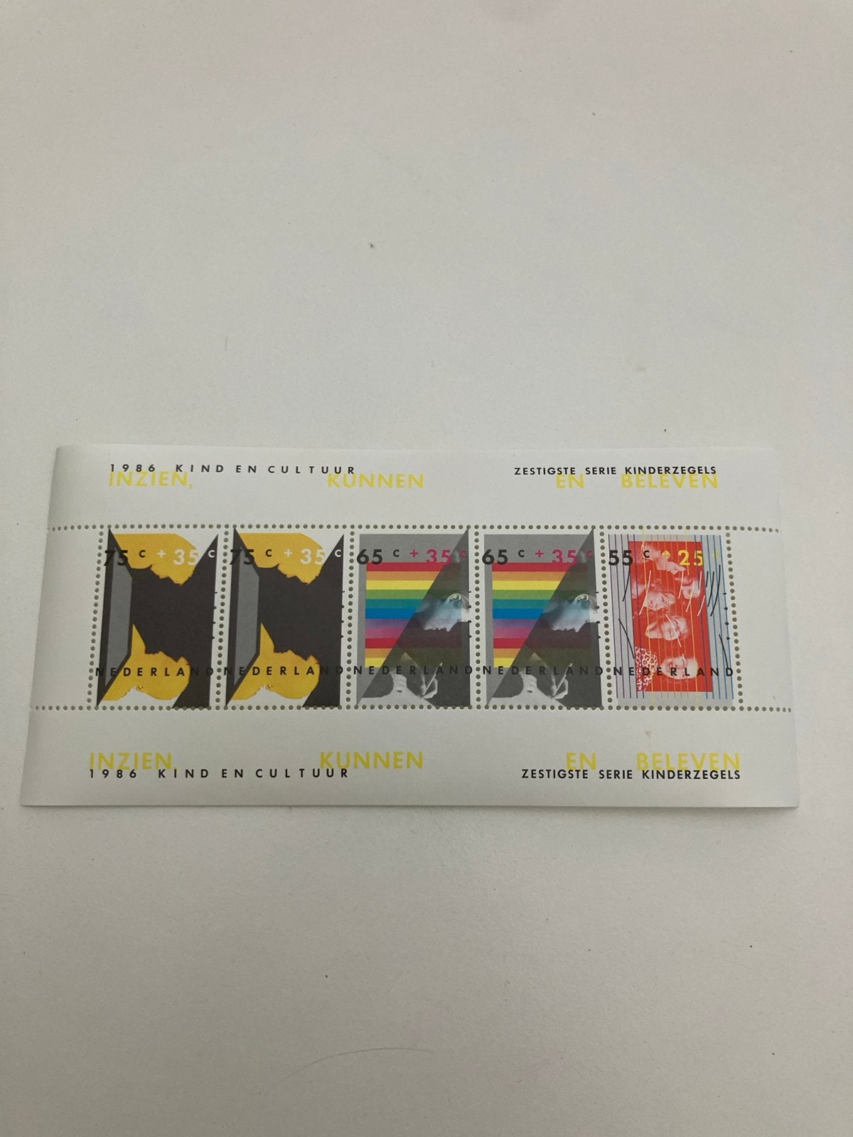 Kinderpostzegels 1986 - Zestigste Serie - Kind en Cultuur, Postzegels en Munten, Postzegels | Nederland, Ophalen of Verzenden