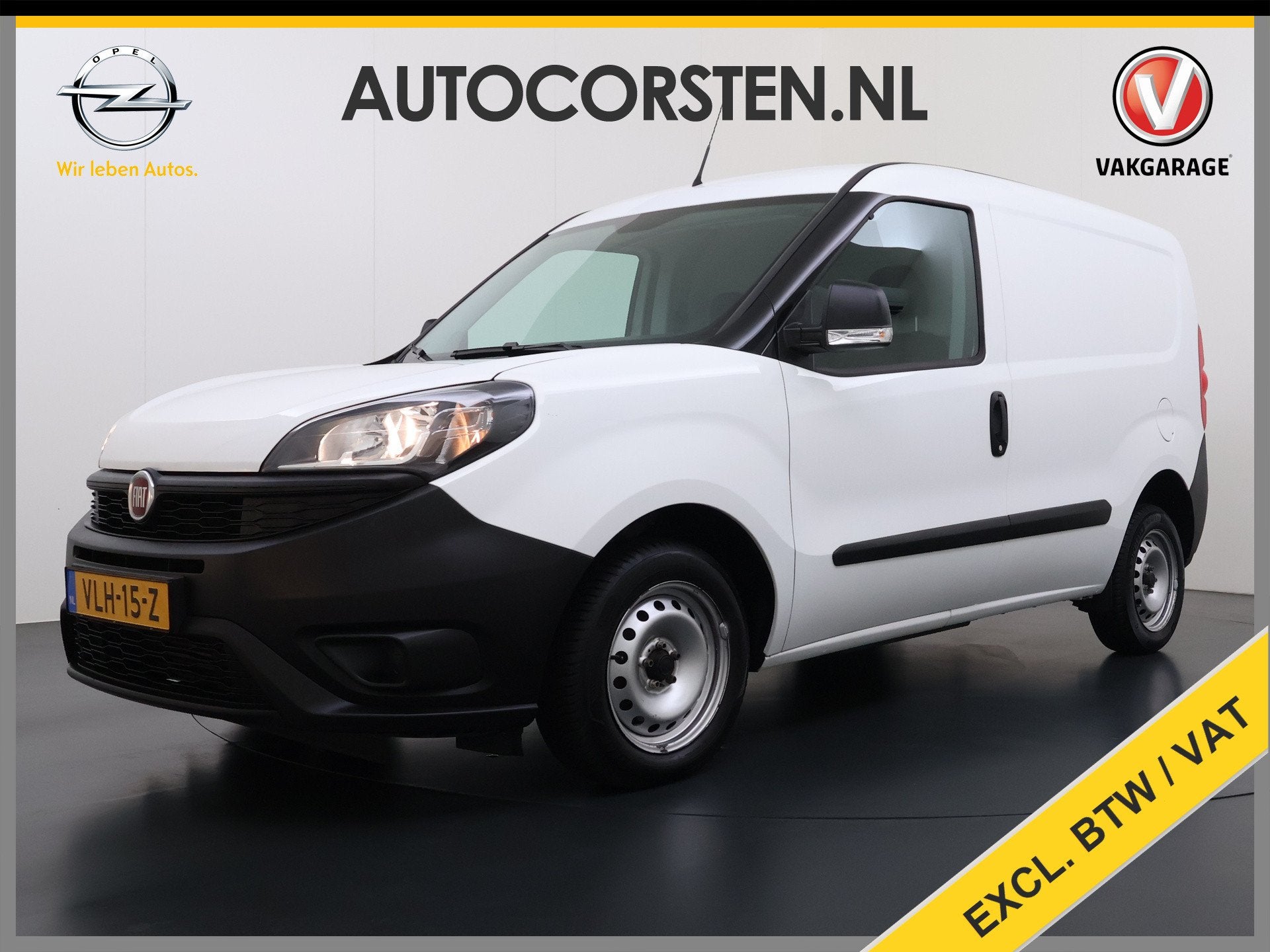 Fiat Doblò Cargo 1.6JTD 101PK 3-Persoons Airco Euro 6 S Bet, Auto's, Voorwielaandrijving, Start-stop-systeem, 4 cilinders, Origineel Nederlands