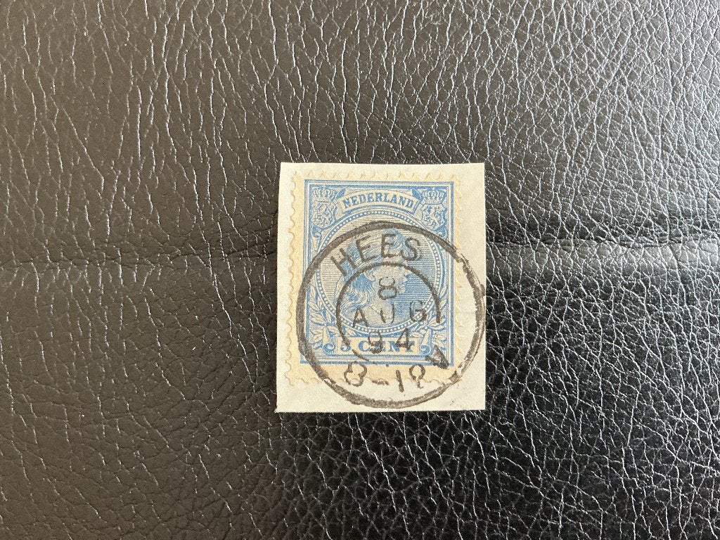 Kleinrond: Hees 464, Verzenden, T/m 1940, Gestempeld
