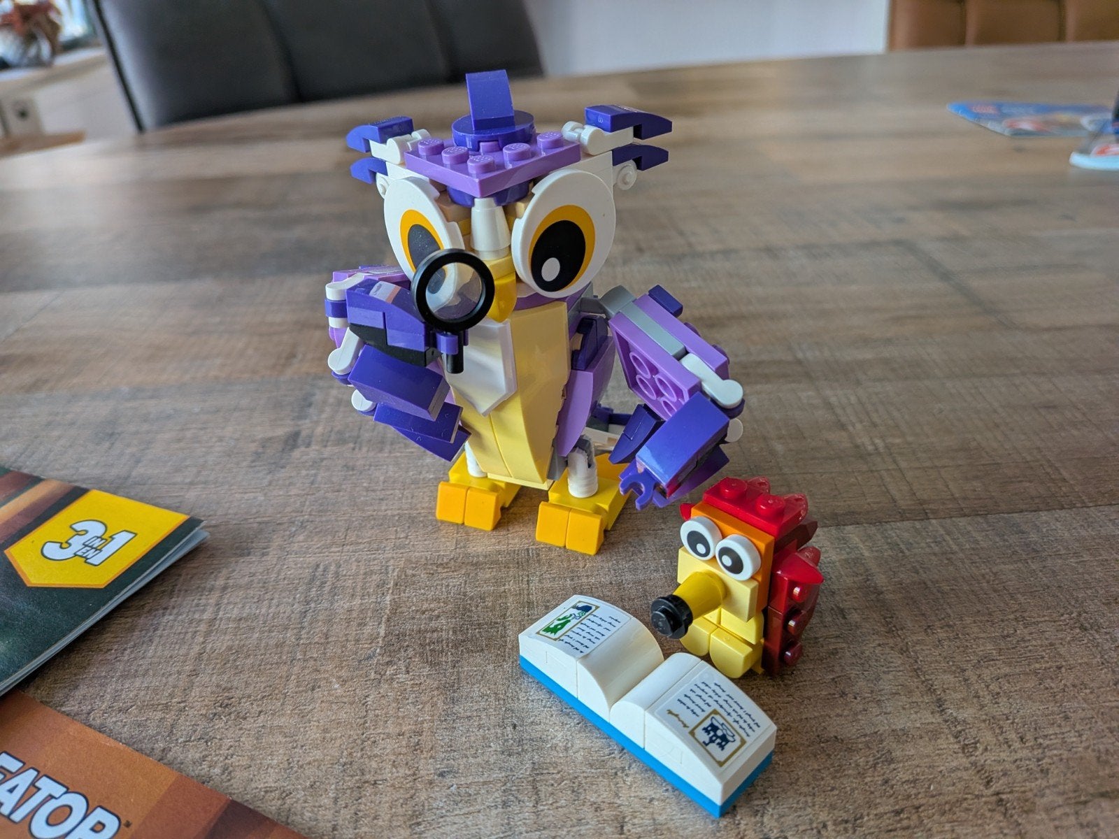Lego Creator 31125 Fantasie Boswezens 3-in-1 set, Ophalen of Verzenden, Zo goed als nieuw
