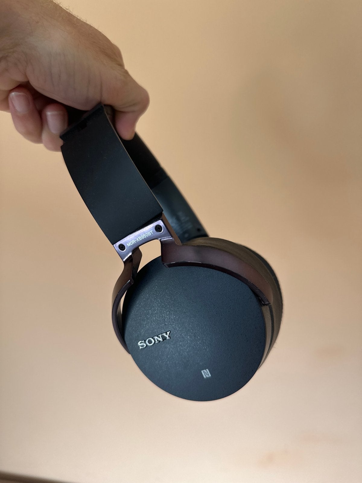 Sony MDR-XB950BT XB Series Koptelefoon - Noise Cancelling, Gebruikt, Bluetooth, Ophalen of Verzenden, Zwart
