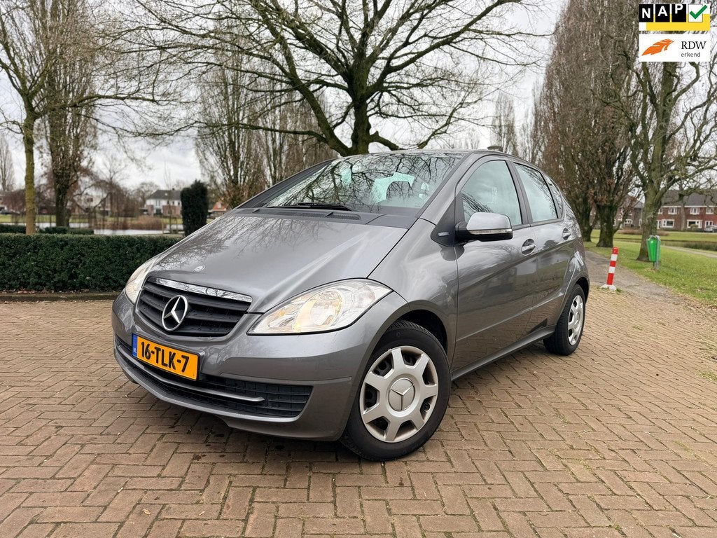 Mercedes-Benz A-klasse 160 Blue Eff. Business| Clima | 5deur, Voorwielaandrijving, Euro 5, Stof, Zwart