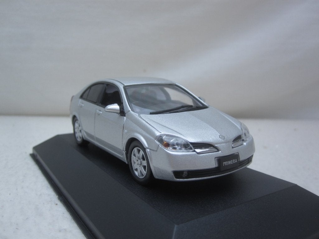 Nissan Primera 2001 Zilver metallic 1:43 First43, Ophalen of Verzenden, Nieuw, Auto, Overige merken