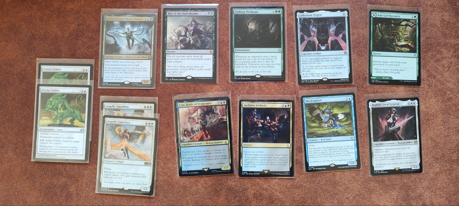 Lurking Predators, Mockingbird, Bala Ged Recovery etc nieuw, Ophalen of Verzenden, Nieuw, Meerdere kaarten, Foil