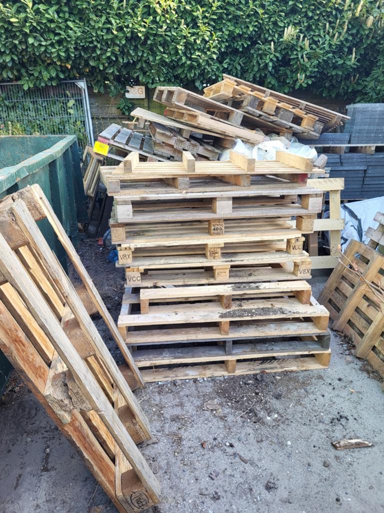 Gratis pallets, Minder dan 3 m³, Ophalen
