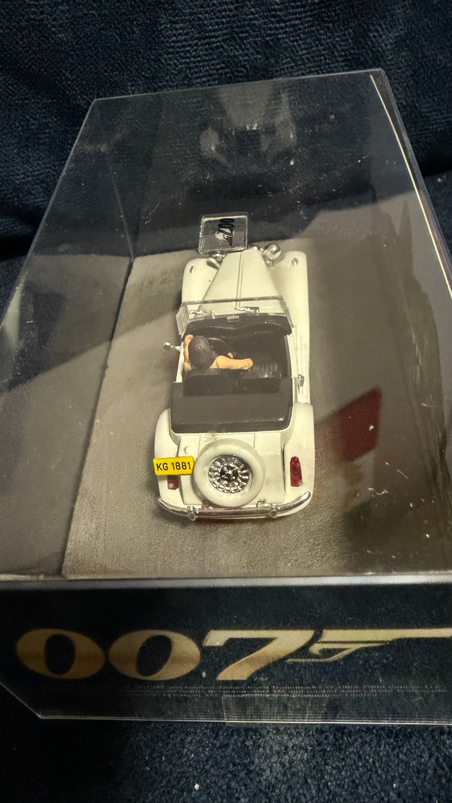 007 Moonraker MP Lafer modelauto - James Bond Collectible, Ophalen of Verzenden, Zo goed als nieuw, Overige typen