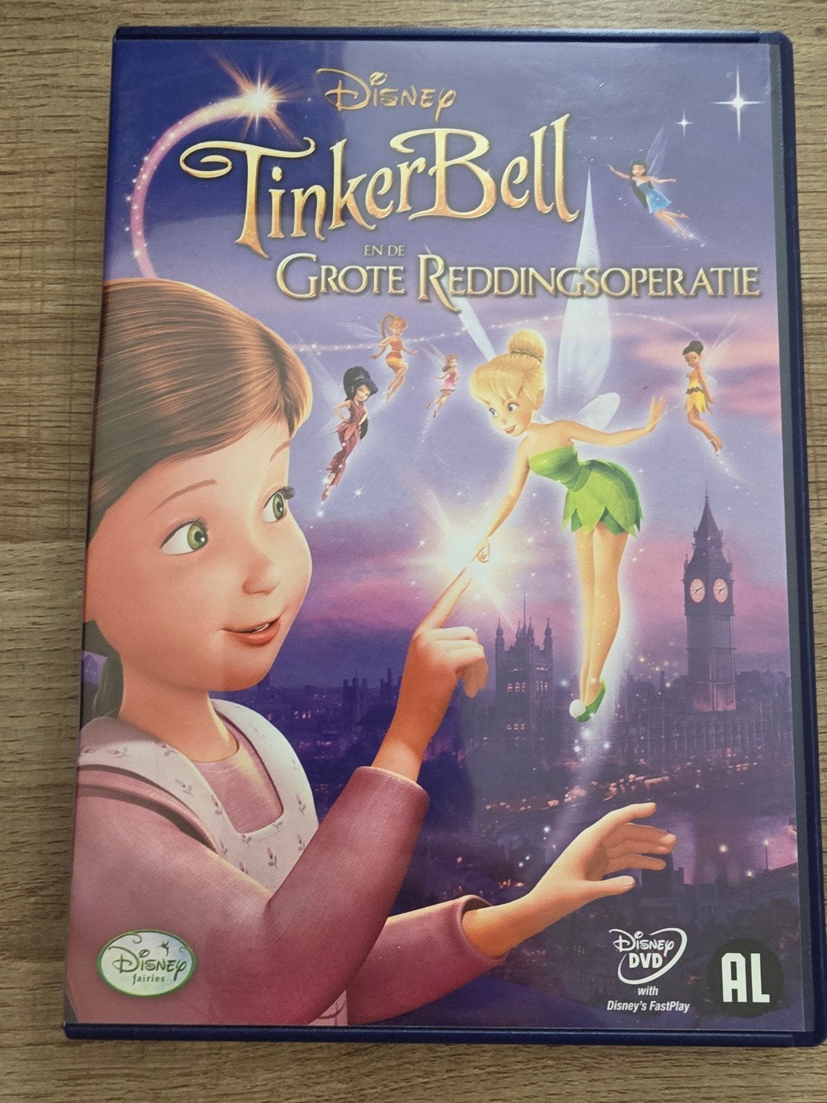 Disney tinkerbell en de grote reddingsoperatie, Alle leeftijden, Ophalen of Verzenden, Zo goed als nieuw, Amerikaans