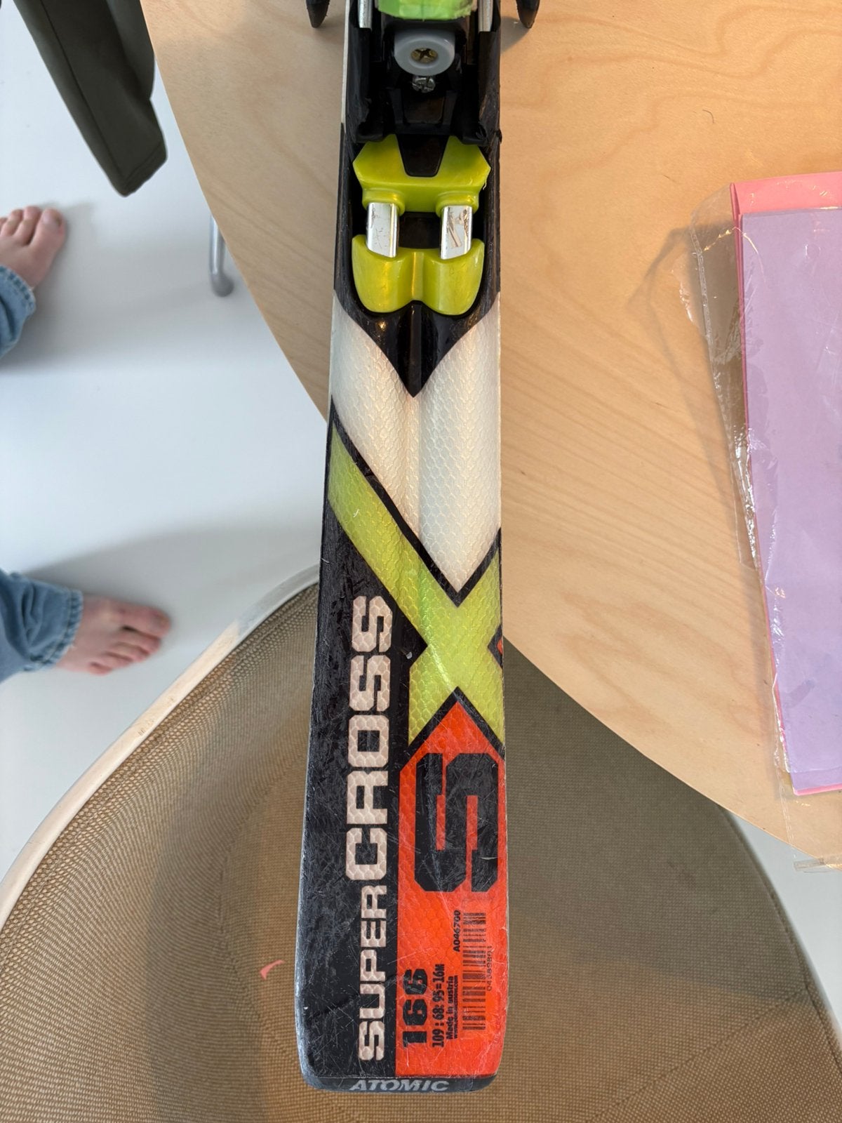 Atomic Supercross SX B5 Ski’s 166 cm Atomic Neox Bindingen, Ophalen, 160 tot 180 cm, Zo goed als nieuw, Atomic