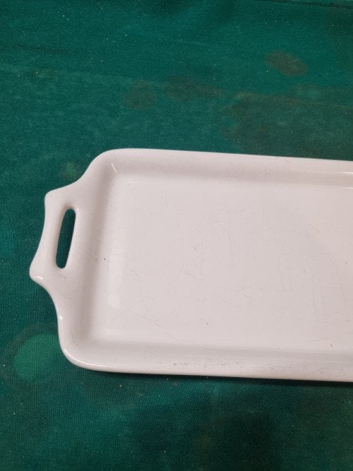 cakeschaal wit vintage, Ophalen of Verzenden