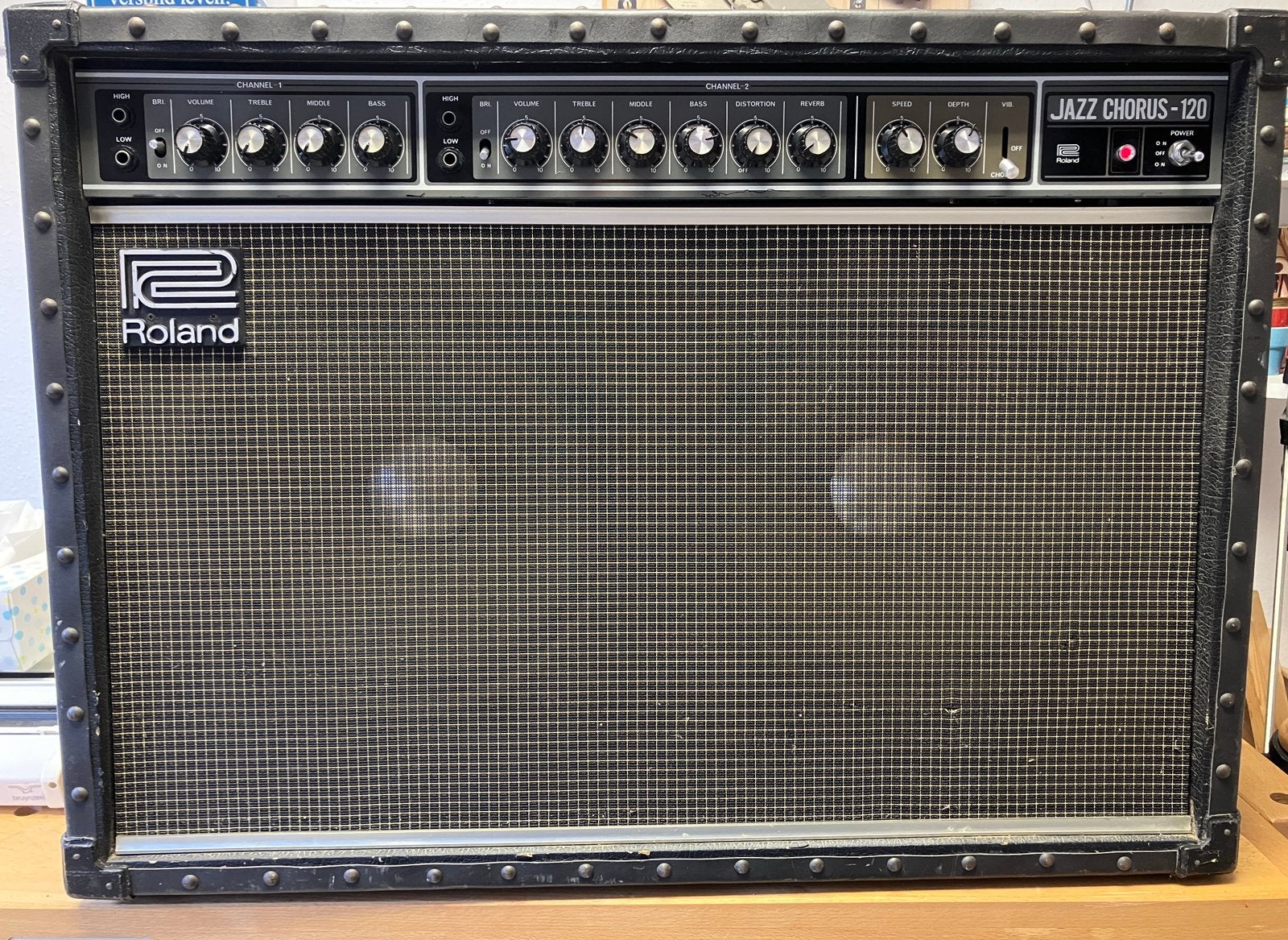 Roland JC 120, Jazz Chorus, Muziek en Instrumenten, Ophalen, Gebruikt, Gitaar, 100 watt of meer