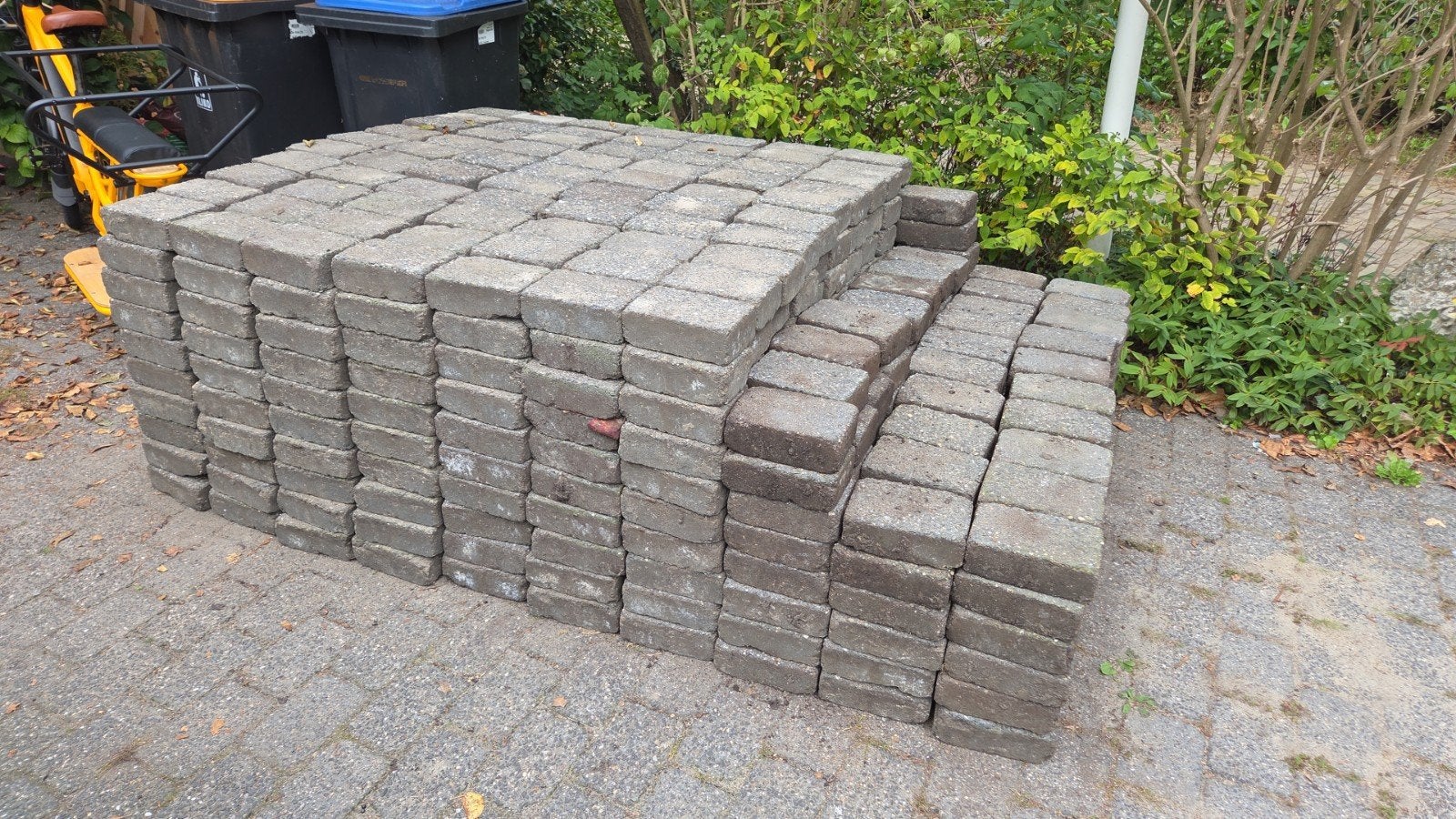 Kobble stones - ca. 25 m², Ophalen, Gebruikt, Klinkers, 10 m² of meer