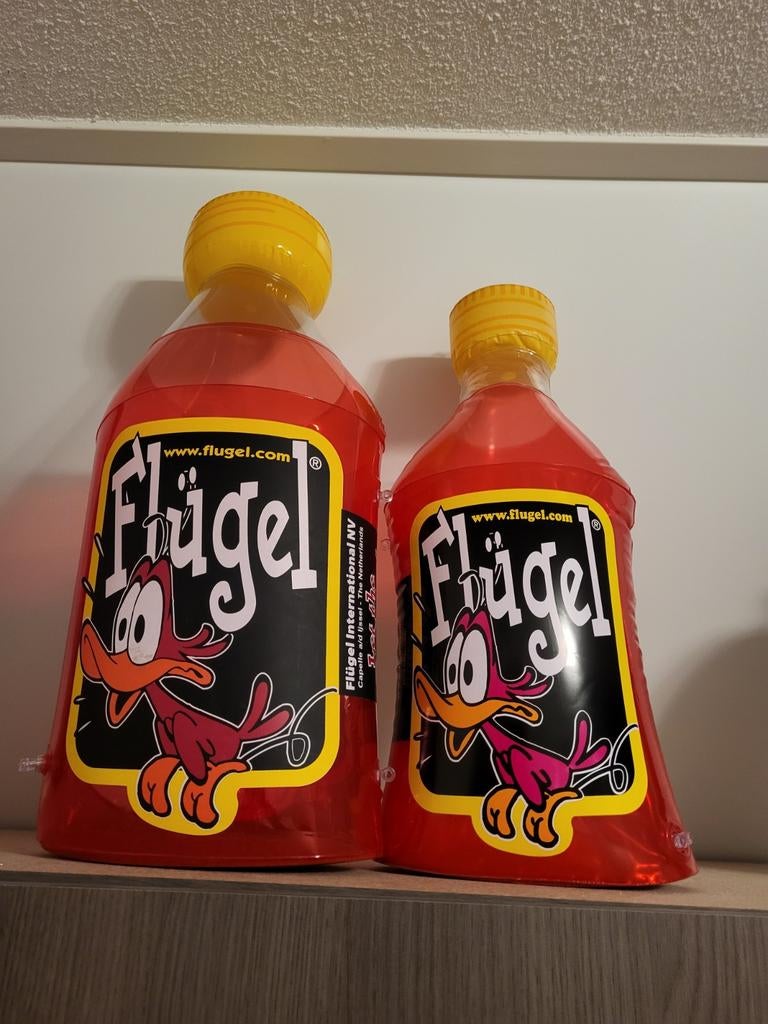 2 Super mooie grote flugel flessen Nieuw in de verpakking, Ophalen of Verzenden, Nieuw