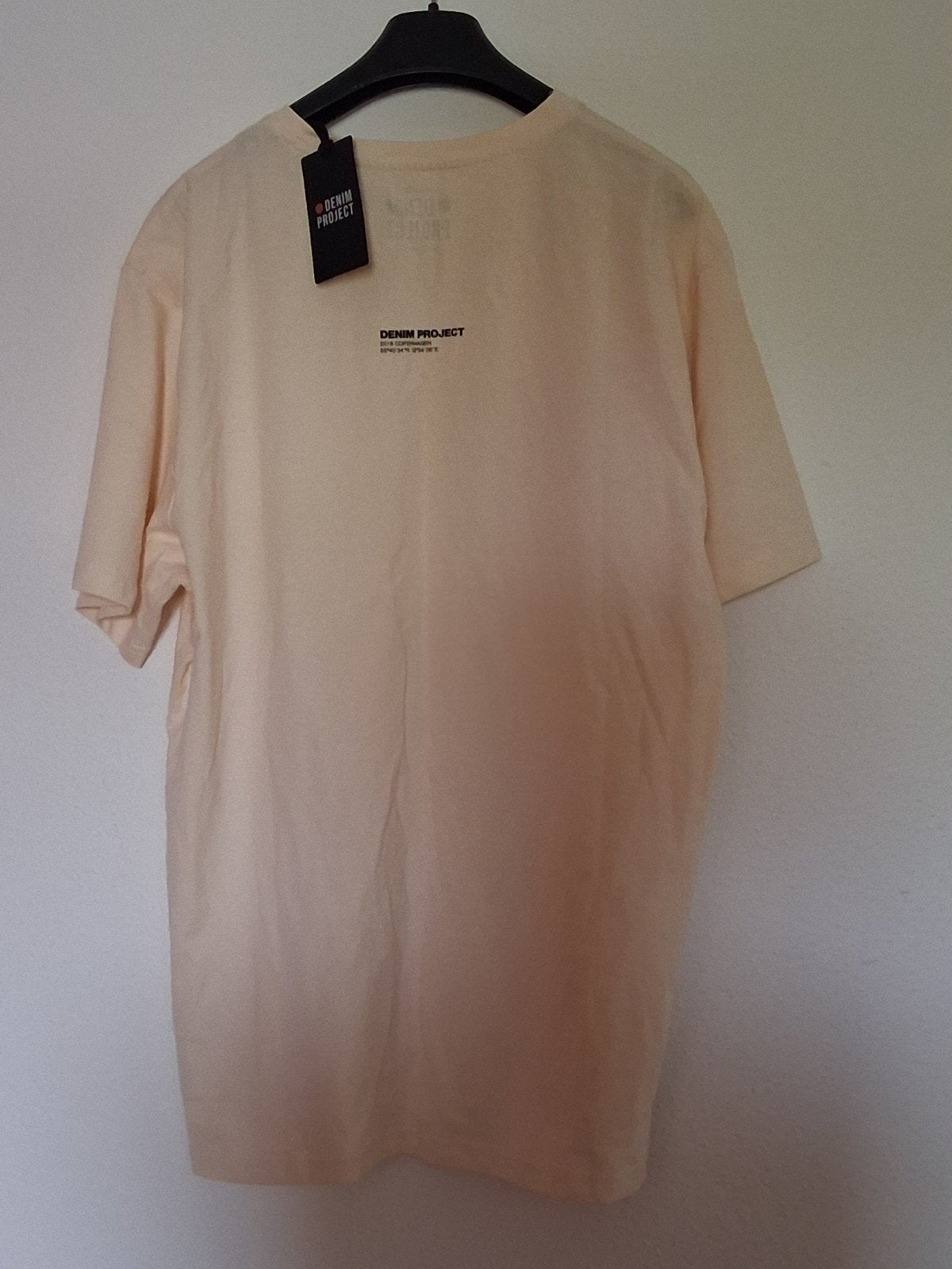 Denim Project T-shirt Oversized Maat L Nieuw, Kleding | Heren, T-shirts, Maat 52/54 (L), Beige, Nieuw, Ophalen of Verzenden