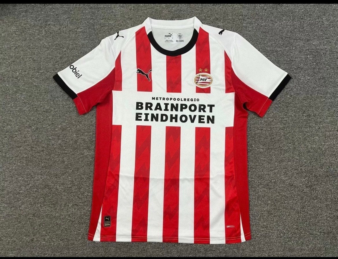 PSV Thuisshirt 2025/26 - Personaliseer met Naam & Nummer!, Ophalen of Verzenden, Zo goed als nieuw, Voetbal, Rood