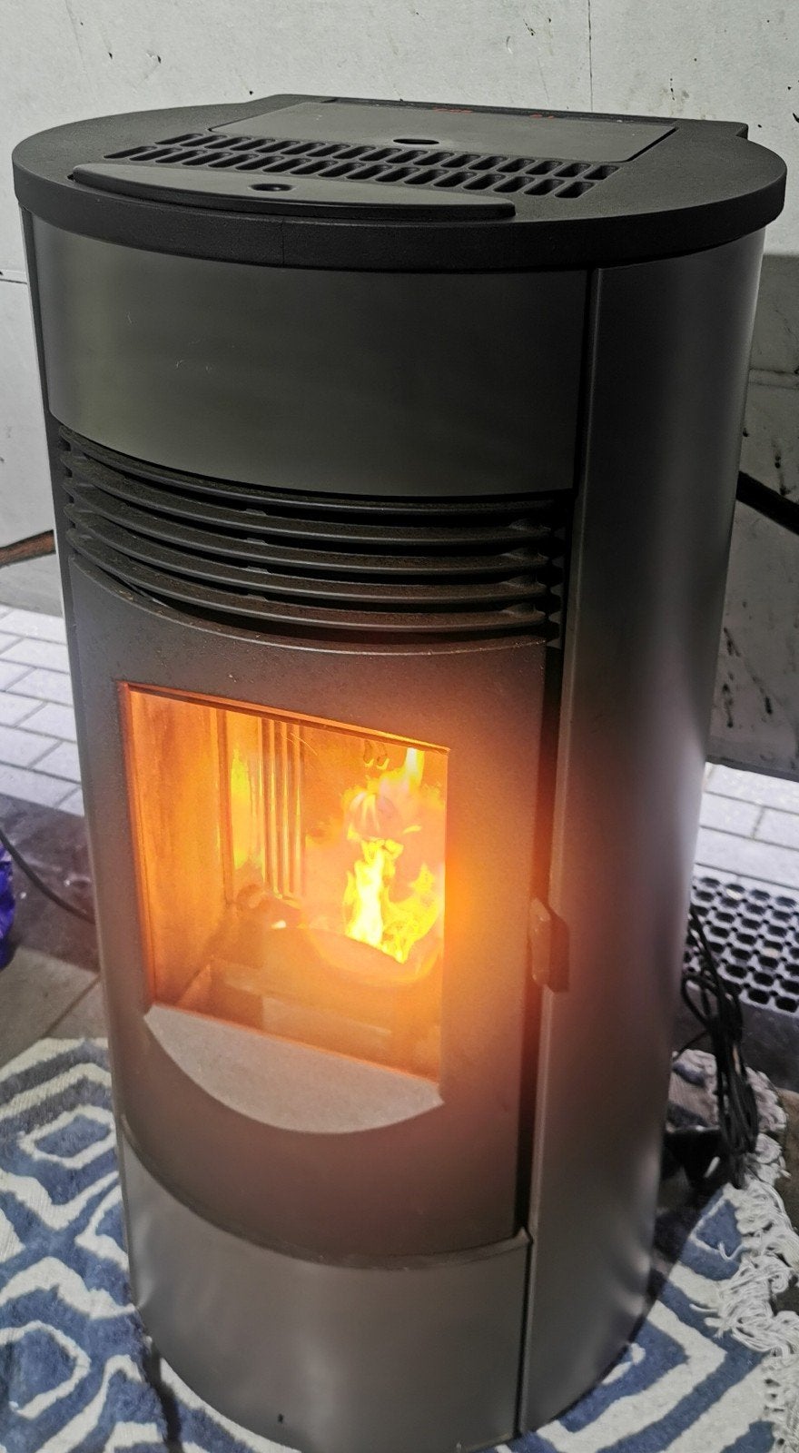 Pelletkachel Westminster Duitse kwaliteit 8.5 kw, Ophalen, Zo goed als nieuw, Overige brandstoffen, Pelletkachel