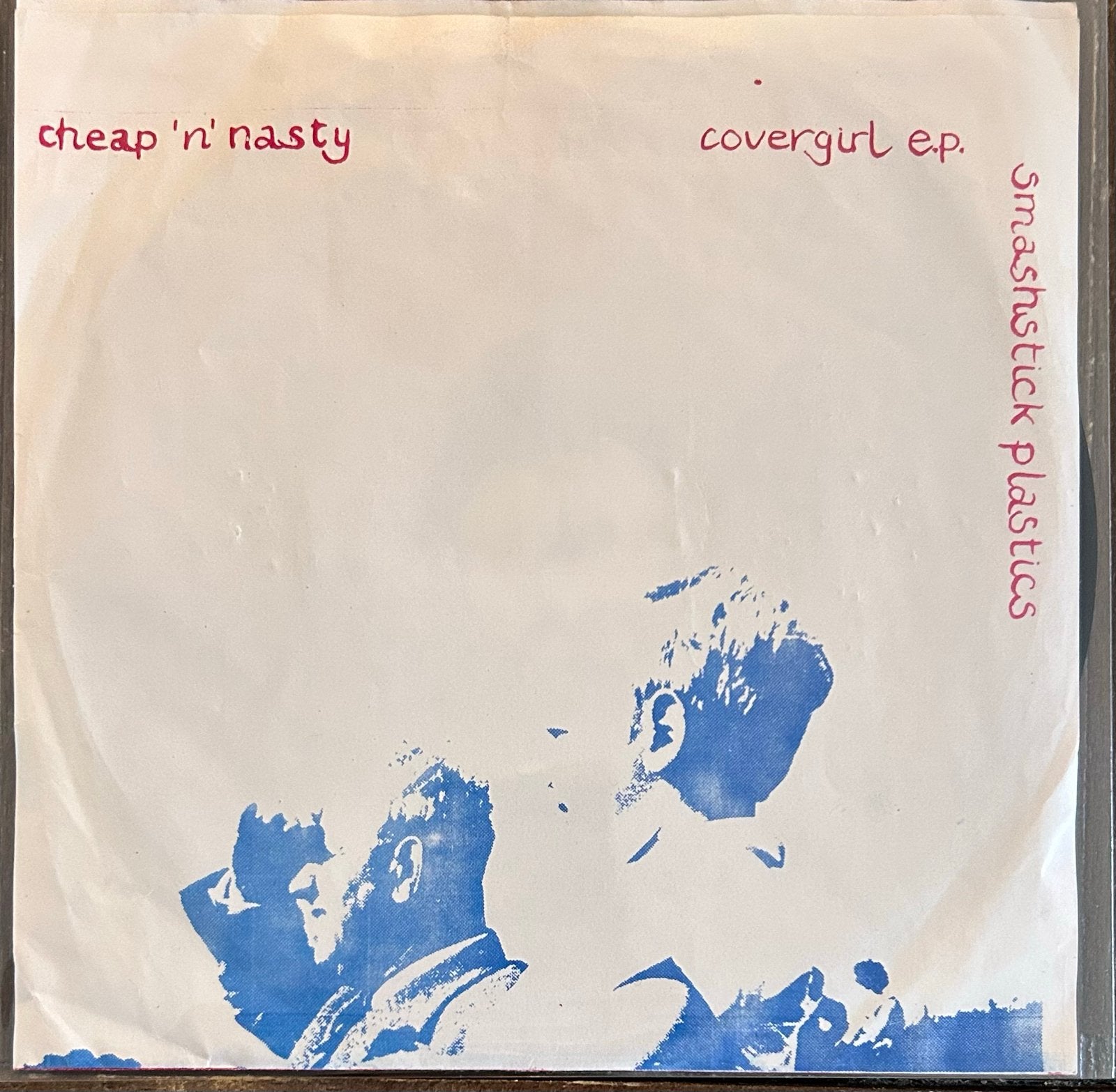 Cheap 'n' Nasty - Covergirl EP (Smashstick Plastics), Gebruikt, Inclusief boekje, 7 inch, Ophalen of Verzenden