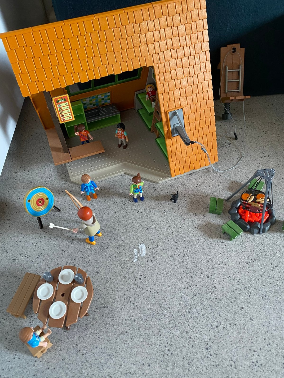 Playmobil Campinghuisje met accessoires, Ophalen, Gebruikt, Jongen of Meisje