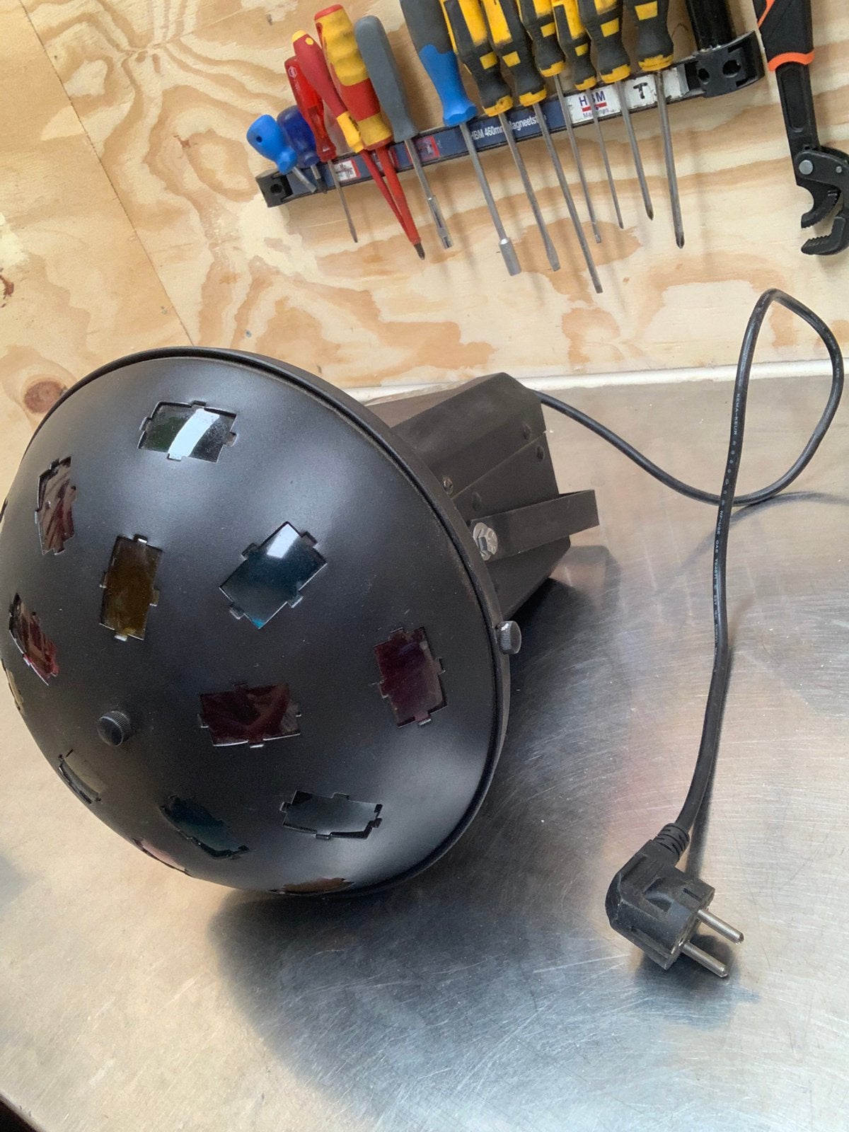 Mooie disco lamp, Ophalen, Zo goed als nieuw, Licht, Kleur
