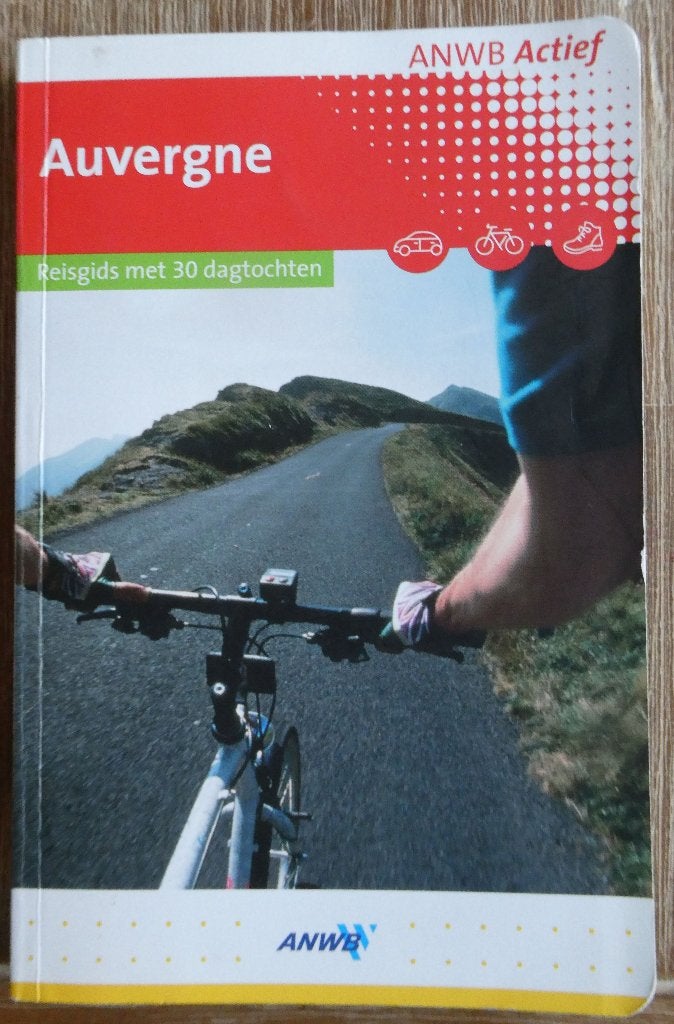 ANWB Actief Auvergne - Frankrijk, Boeken, Reisgidsen, ANWB, Europa, Ophalen of Verzenden, Zo goed als nieuw