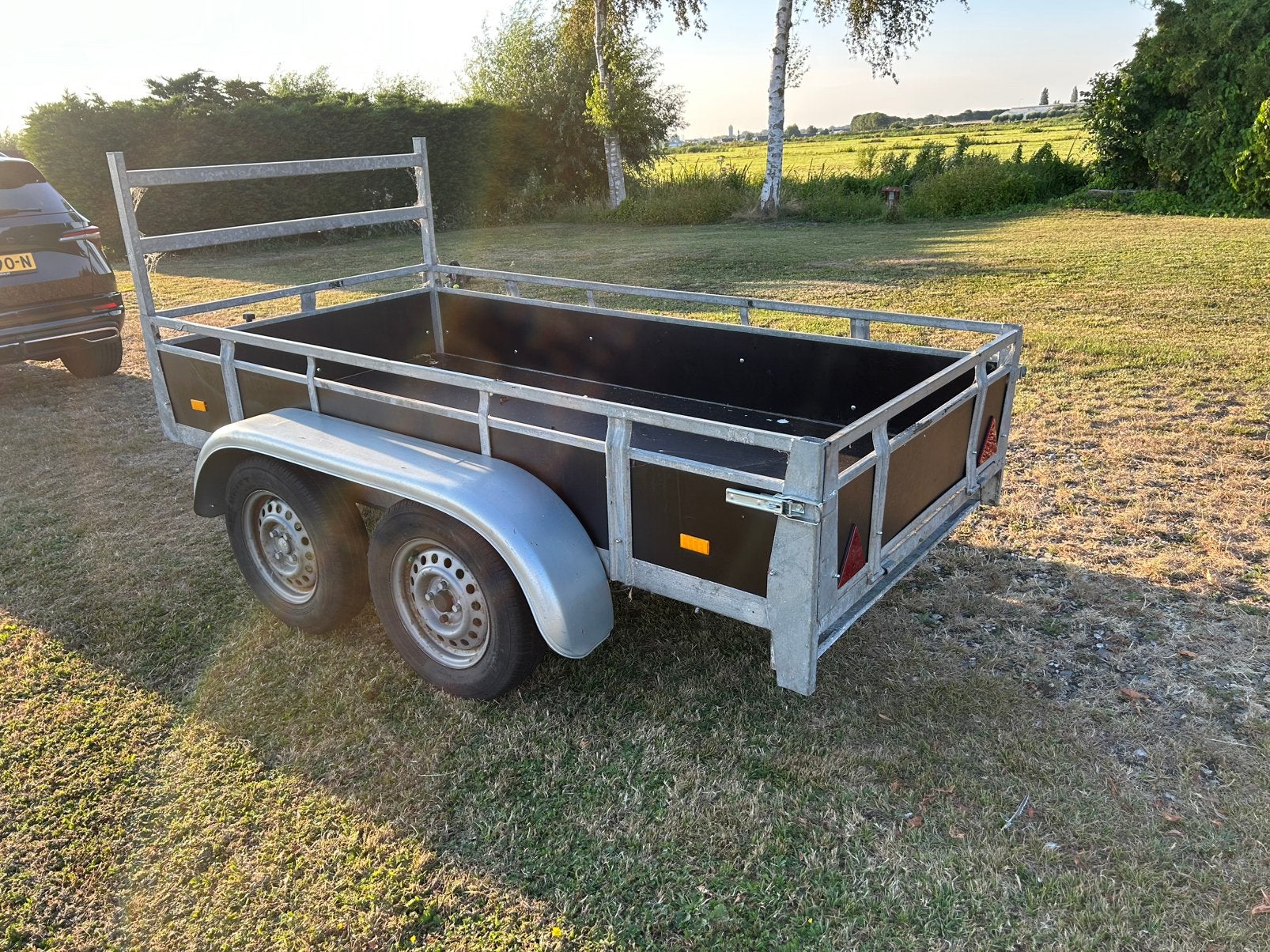 Zeer nette open tandemasser 250x125x30cm ZGAN, Ophalen, Zo goed als nieuw