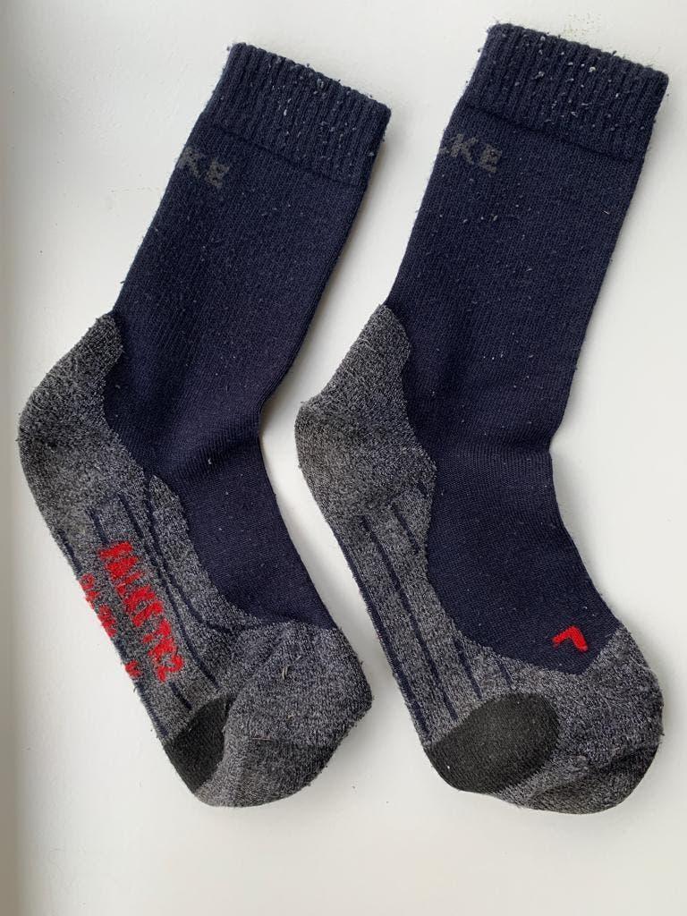 Kinder trekkingsokken Falke, maat 33-34, Ophalen of Verzenden, Gebruikt, Kleding
