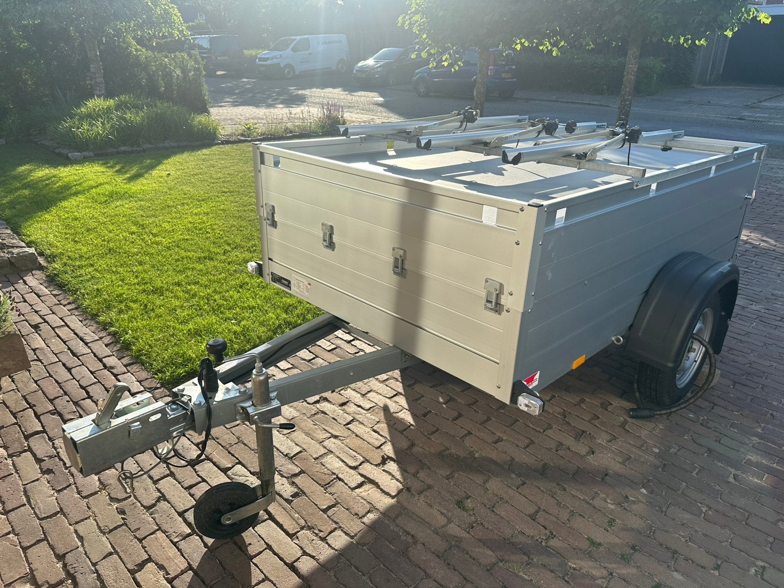 Anssems GT 750 HT bagagewagen + fietsdragers, Auto diversen, Ophalen, Zo goed als nieuw