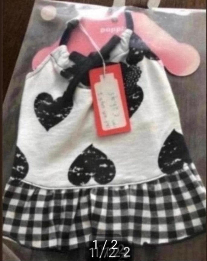 Jurkje puppia 26 cm, Dieren en Toebehoren, Ophalen of Verzenden, Nieuw, Hondenjurk