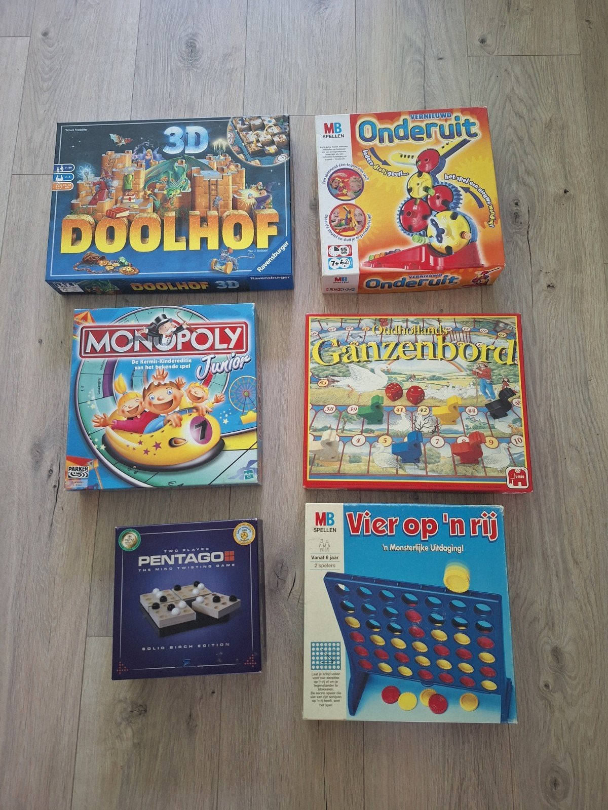 kinderspellen, Hobby en Vrije tijd, Gezelschapsspellen | Bordspellen, Drie of vier spelers, Ophalen of Verzenden