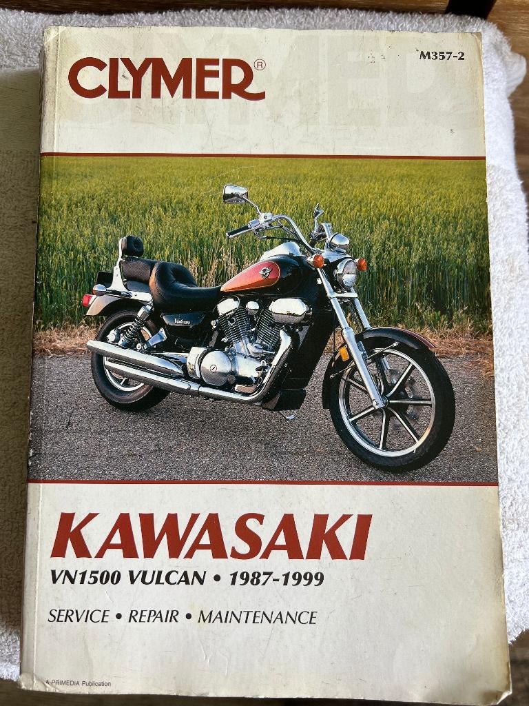 Kawasaki Vulcan 1500 Rep. Handboek 1987 tot 1999 ,440Paginas, Ophalen of Verzenden, Kawasaki