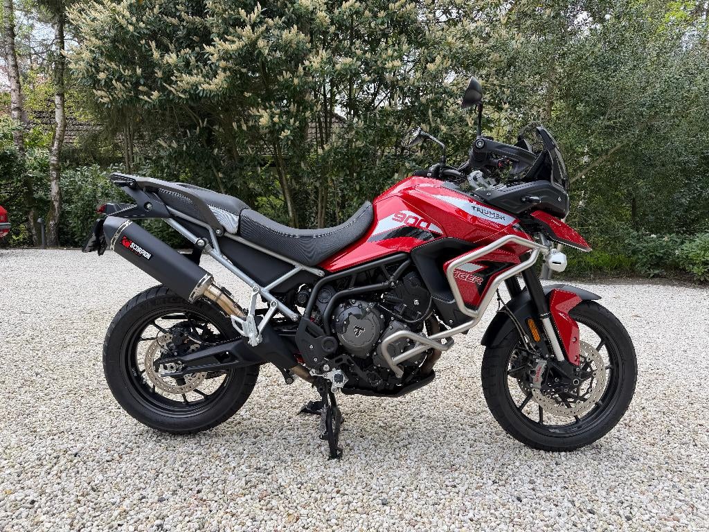Triumph Tiger 900 GT Pro 2021, Scorpion, full options, Motoren, Motoren | Triumph, 888 cc, Handvatverwarming, Occasion, Motorrijbewijs A