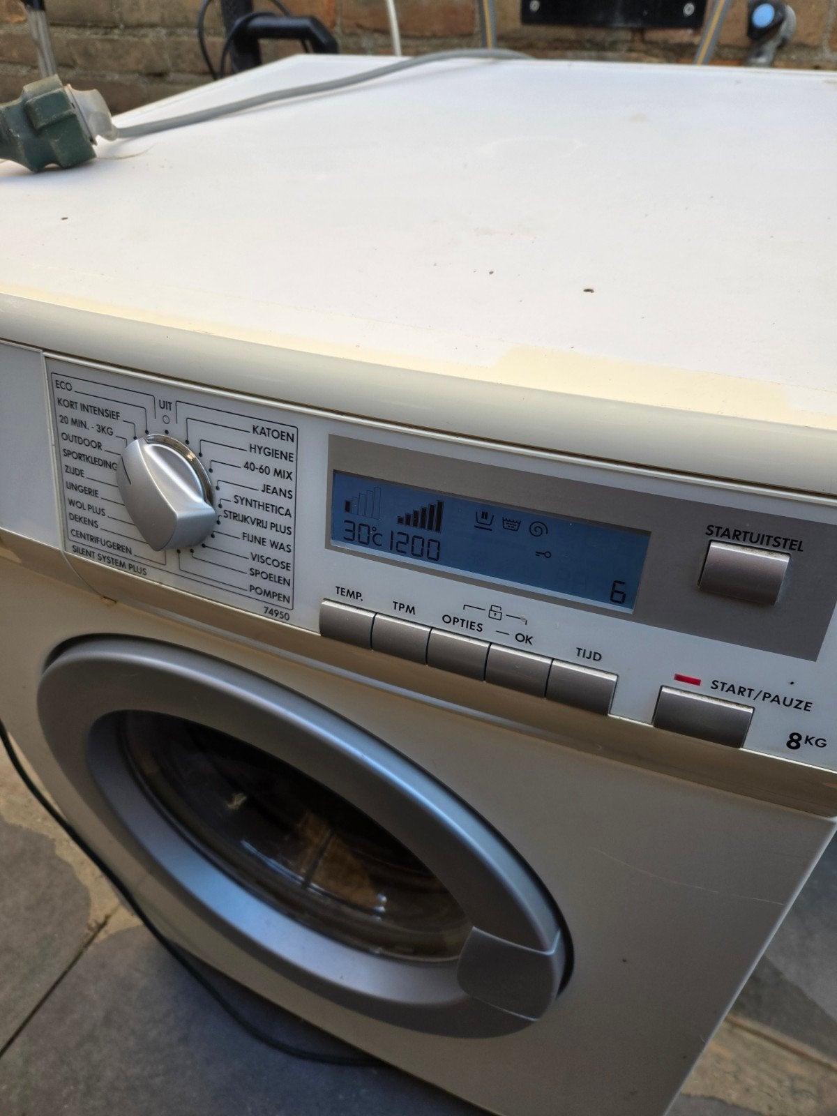 aeg wasmachine, Witgoed en Apparatuur, Gebruikt, Ophalen of Verzenden, 85 tot 90 cm, 1200 tot 1600 toeren