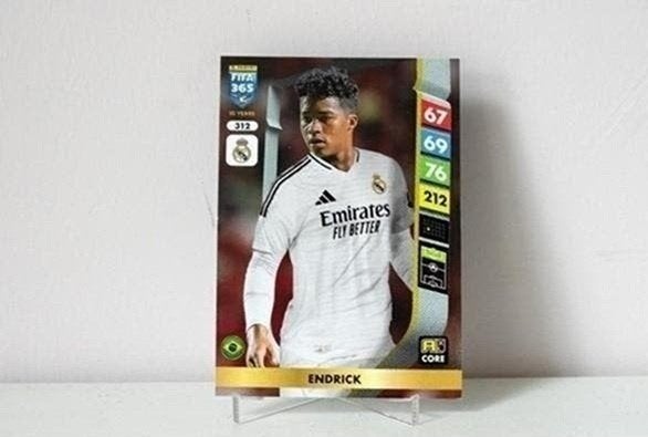Fifa 365 Panini Trading Card Endrick, Ophalen of Verzenden, Zo goed als nieuw, Losse kaart