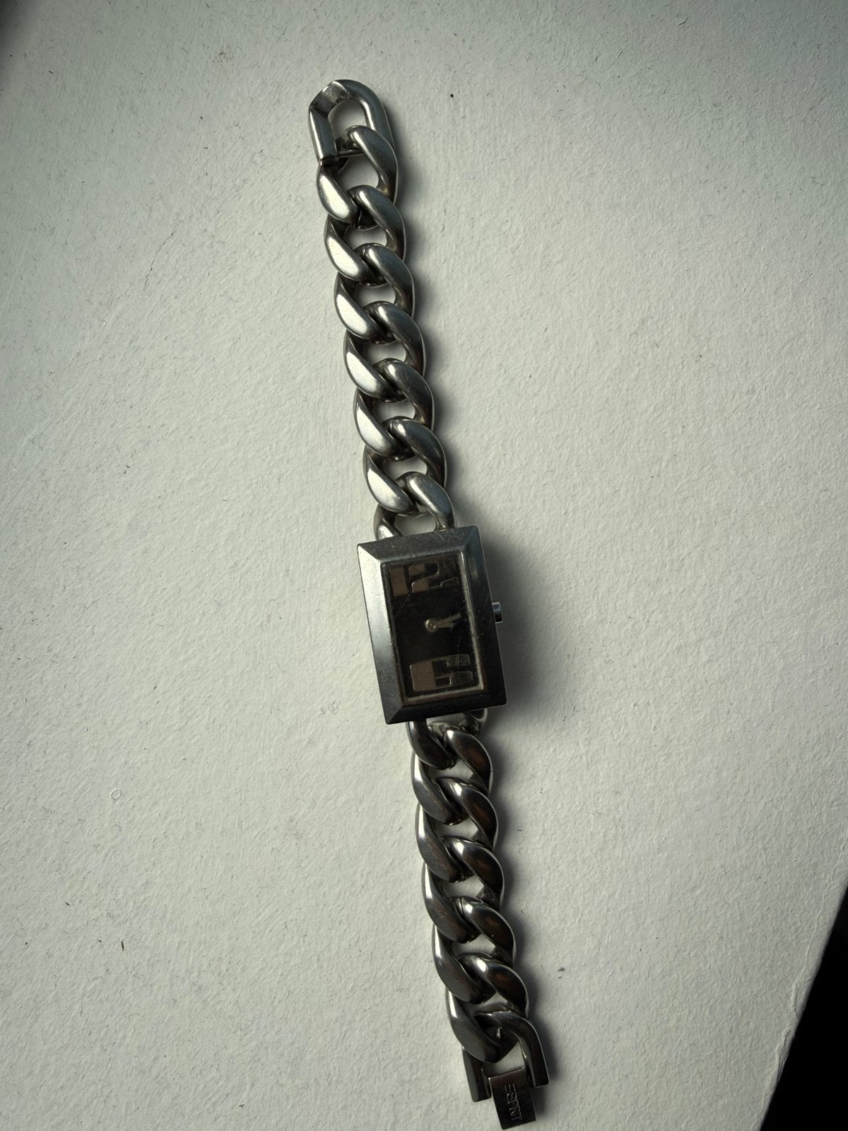 Izgst Gedragen Esprit horloge, Ophalen of Verzenden, Staal, Overige merken