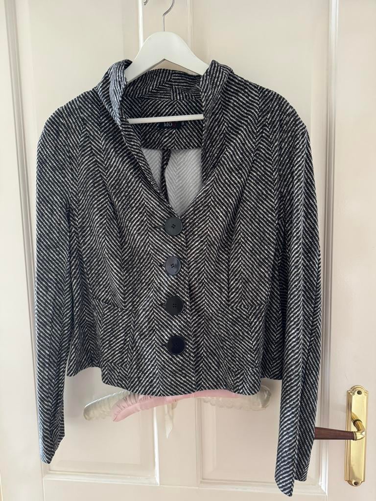 Moq jasje maat 46, Kleding | Dames, Jasjes, Kostuums en Pakken, Ophalen of Verzenden, Zo goed als nieuw, Maat 46/48 (XL) of groter