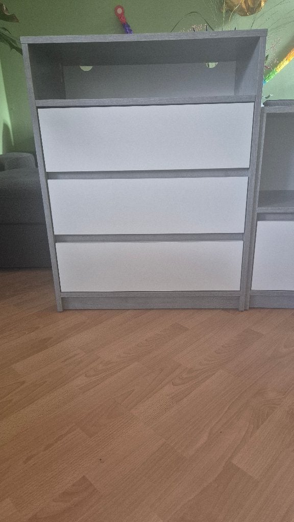 Tv en ladekast billund jysk, Huis en Inrichting, Kasten | Buffetkasten, Ophalen, Overige materialen, Betonlook, Zo goed als nieuw